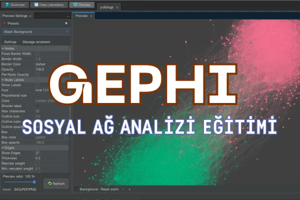 GEPHI ile Sosyal Ağ Analizi Eğitimi